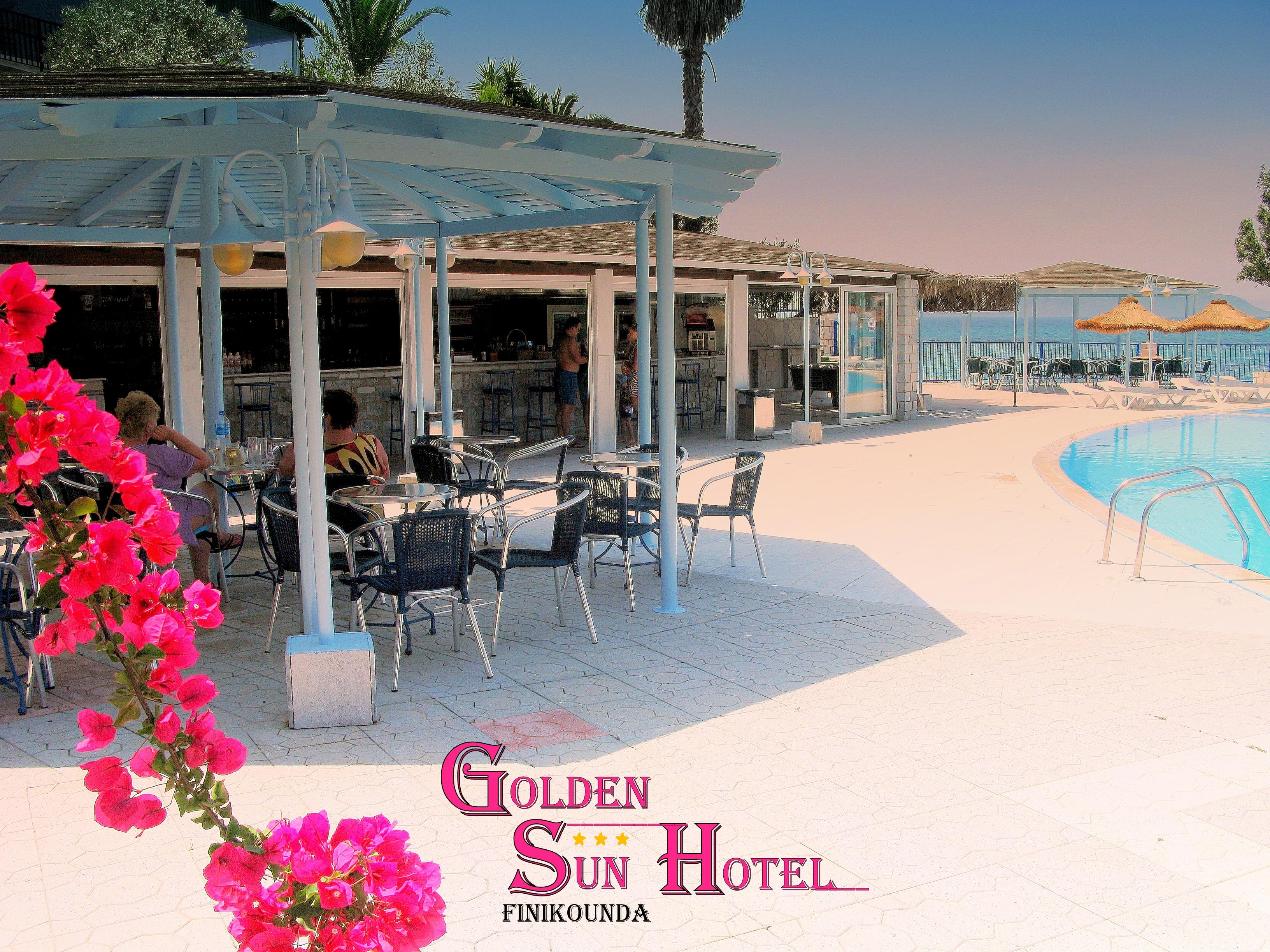 Hotel Golden Sun Finikounta Exterior foto