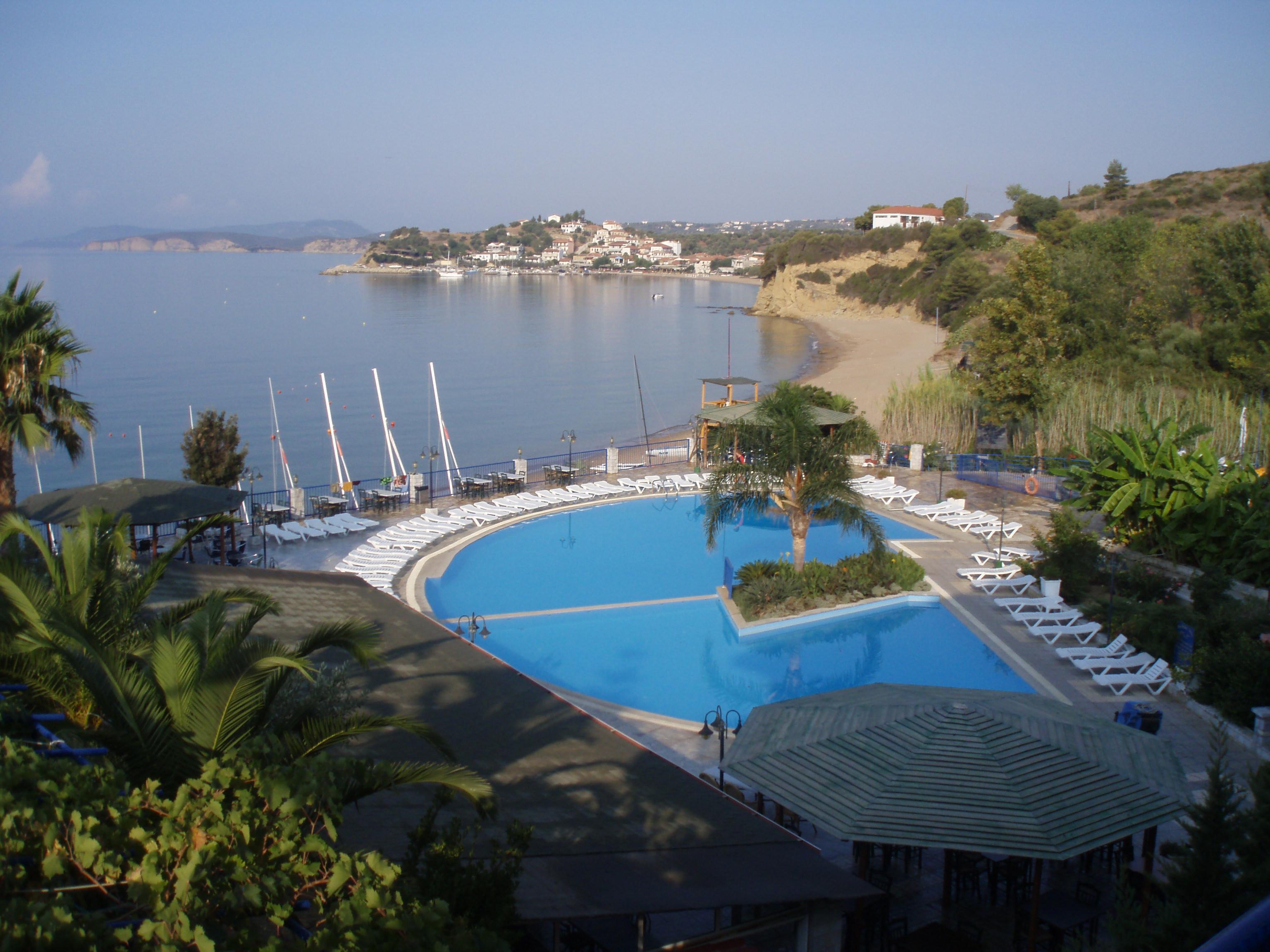 Hotel Golden Sun Finikounta Exterior foto